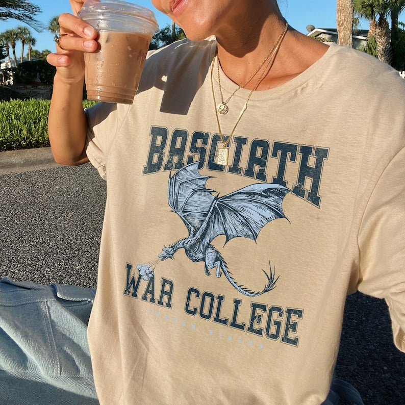 Vintage War College Dragon Rider T-shirt